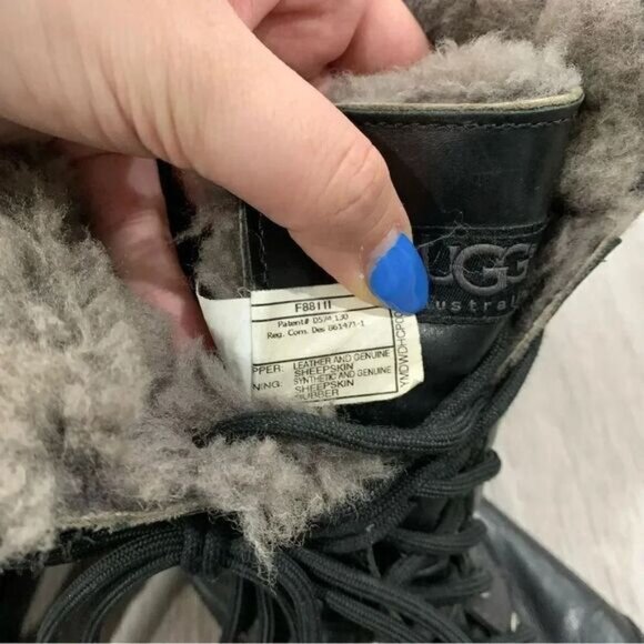 Ugg Adirondack II 9.5 black - Picture 6 of 14